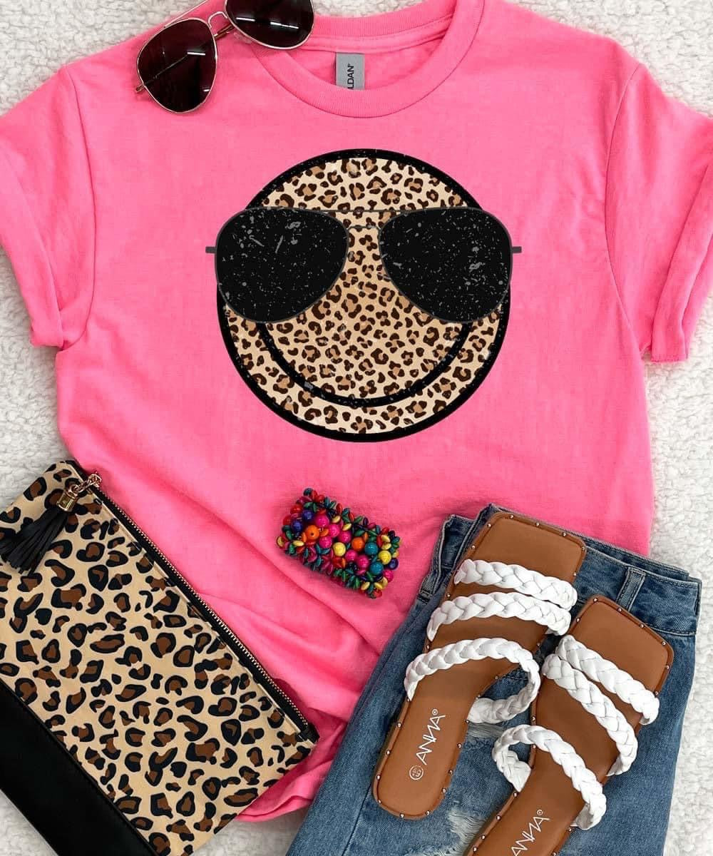 Leopard Smileys Vinyl