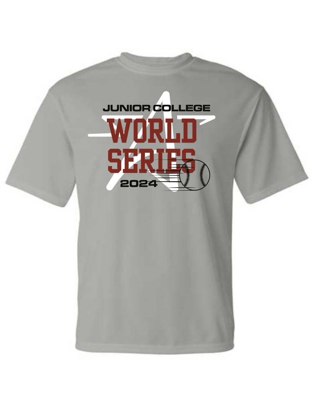 DRI-FIT South Ark STARS 2024 Baseball Shirt Fundraiser (silver dri-Fit)