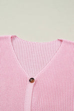 Load image into Gallery viewer, Solid Color Knit V Neck Button Front Sweater Vest S
