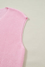 Load image into Gallery viewer, Solid Color Knit V Neck Button Front Sweater Vest S
