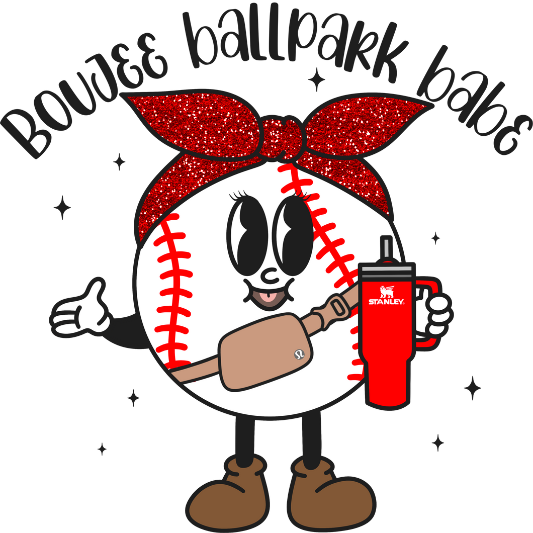 Custom | Boujee Ballpark babe