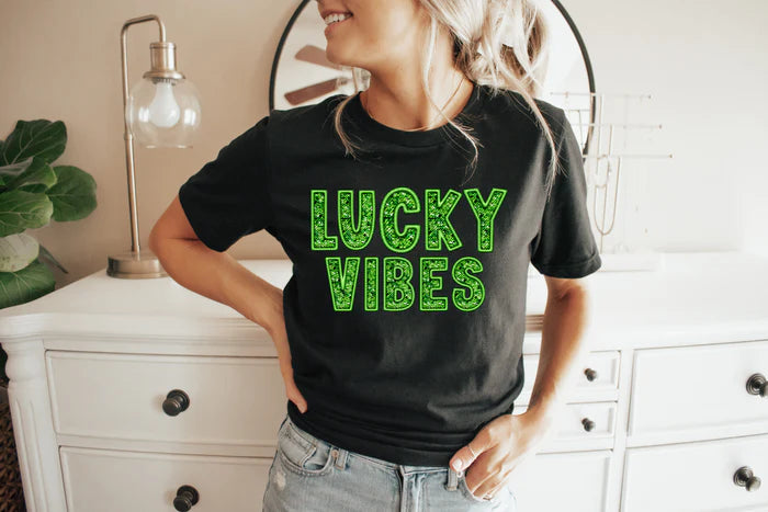 Custom | Lucky Vibes Faux Sequins