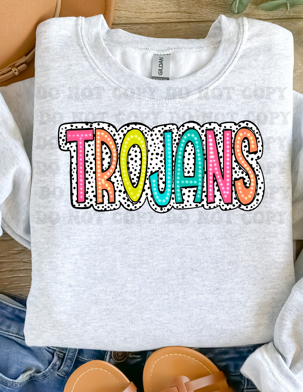 Custom | Trojans Dot