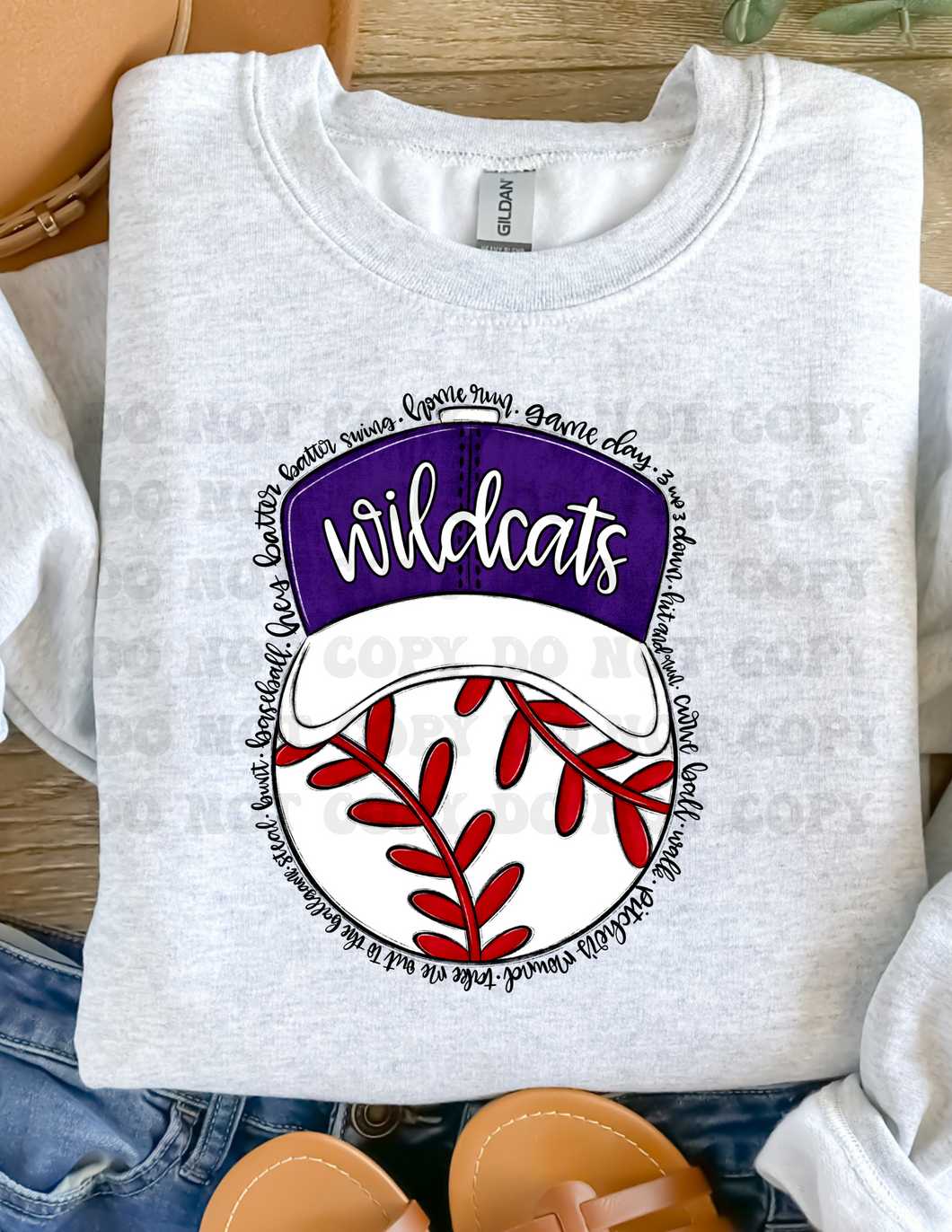 Custom | Wildcats  baseball Hat