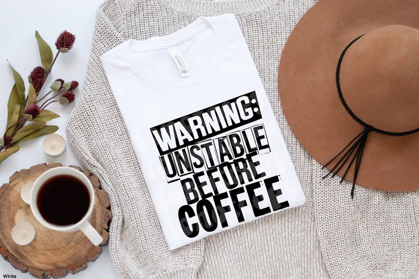Custom | Unstable before coffee